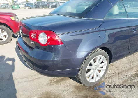 2007 Volkswagen Eos 2.0T from USA, damaged, VIN WVWFA71F77V035652